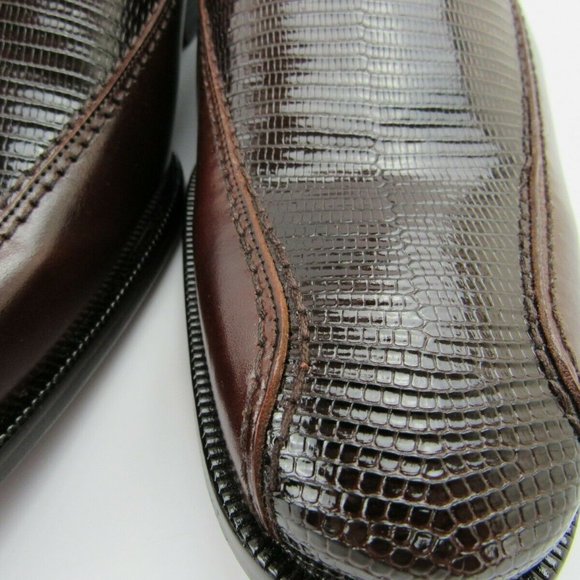 Belvedere Fusion Lizard Skin Mens Dress Shoes main image 12